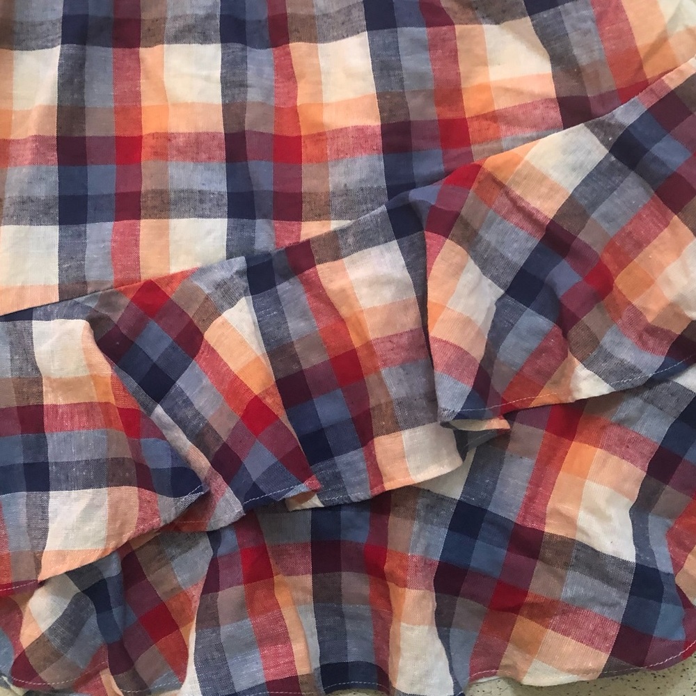 ModCloth Plaid Ruffle Mini Skirt - Picture 5 of 12